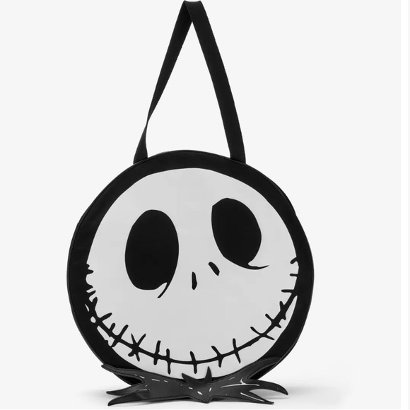 Jack Skellington Tote Bag The Nightmare Before Christmas Big Head Tote Big Face - Picture 1 of 2
